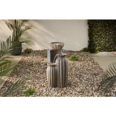 Ceramic Vases Modern Solar Water Feature