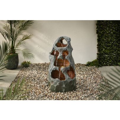 Rock Caves Rock Effect Solar Water Feature