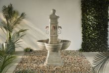 Courtyard Contemporary Solar Water Feature