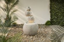 Poseidon Contemporary Solar Water Feature