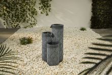 Trio Modern Solar Water Feature