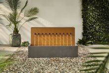 Eternal Modern Metal Water Feature