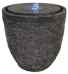 Linda Bubbling Pot Modern Water Feature