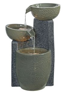 Bearsden Ceramic Fountain Modern Water Feature