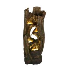 Lambeg Woodland Falls Wood Effect Water Feature