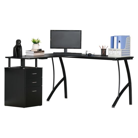 Desk With Locking Drawers - Foter